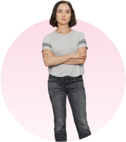 Renee, a patient with unresolved endometriosis pain