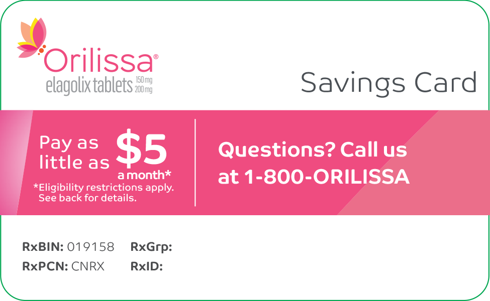 Orilissa® Savings Card.